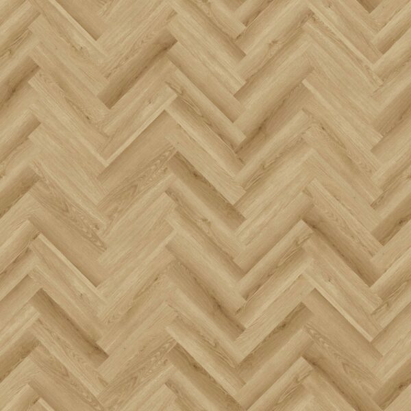 9.0mm Hybrid Herringbone Flooring Natural Oak