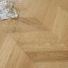 15mm european oak chevron Flooring natural oak