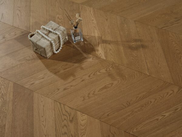 15mm european oak chevron Flooring tan oak